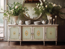 Load image into Gallery viewer, Petite Fleur Pink IOD Paint Inlay