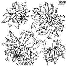 Load image into Gallery viewer, Chrysanthemum IOD Decor Stamp