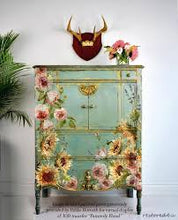 Load image into Gallery viewer, Painterly Florals IOD Transfers 12X16 Pad