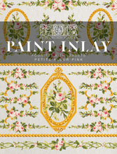 Load image into Gallery viewer, Petite Fleur Pink IOD Paint Inlay
