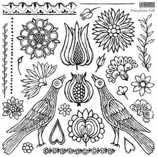 Load image into Gallery viewer, Pennsylvania Folk IOD Decor Stamp
