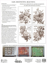 Load image into Gallery viewer, May&#39;s Roses IOD Transfers 12X16 Pad
