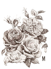 Load image into Gallery viewer, May&#39;s Roses IOD Transfers 12X16 Pad
