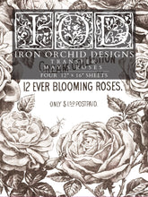 Load image into Gallery viewer, May&#39;s Roses IOD Transfers 12X16 Pad
