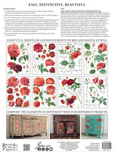 Load image into Gallery viewer, Redouté 11 IOD Transfers 12X16 Pad
