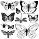 Load image into Gallery viewer, Butterflies IOD Decor Stamp
