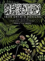 Fronds Botanical IOD Transfers 12X16 Pad