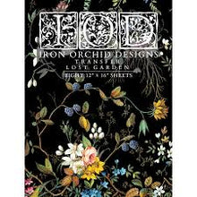 Load image into Gallery viewer, Lost Garden IOD Transfer 12&quot; X 16&quot; Pad
